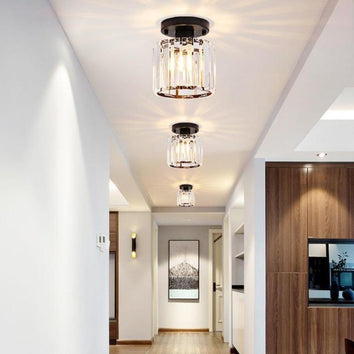 Plafonnier moderne en cristal Morico