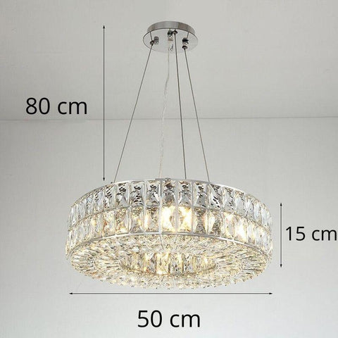 Lustre circulaire moderne et luxueux Botalli