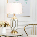 Lampe de table design imposante blanche