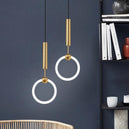 Lampe suspendue circulaire design et élégante
