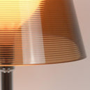 Lampe de chevet abat-jour en verre de couleur