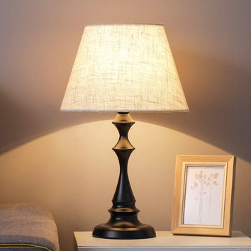 Lampe de chevet minimaliste corps en fer