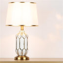 Lampe de table design imposante blanche