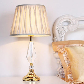 Lampe de chevet moderne abat-jour beige