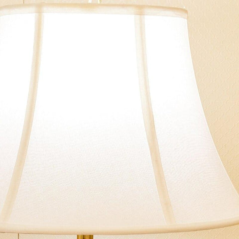 Lampe de chevet charmant abat-jour blanc