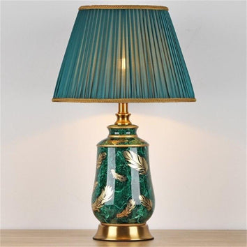 Lampe de table en céramique style japonais Dhomia